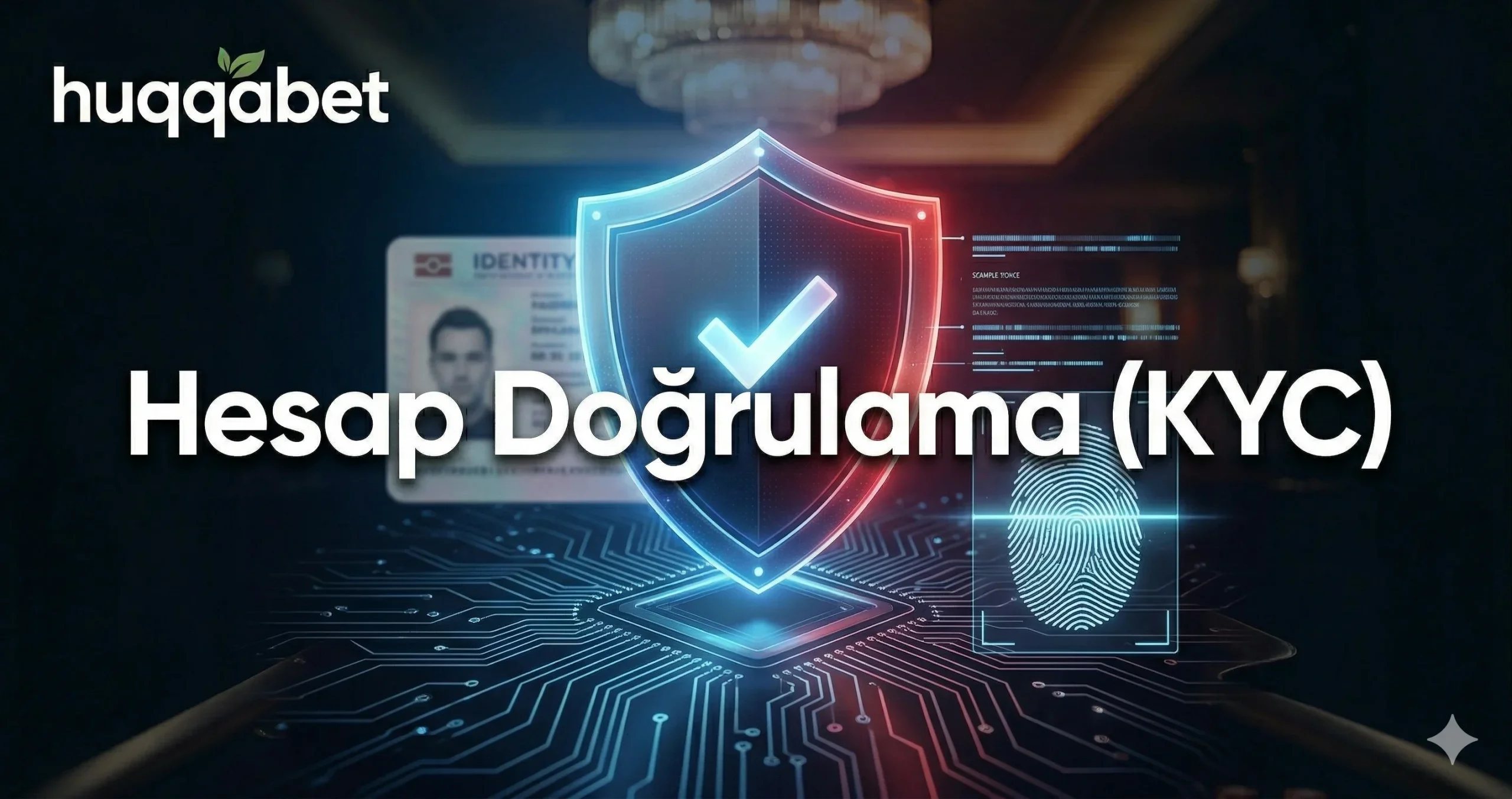 Huqqabet KYC hesap doğrulama kimlik belgesi yükleme işlemi