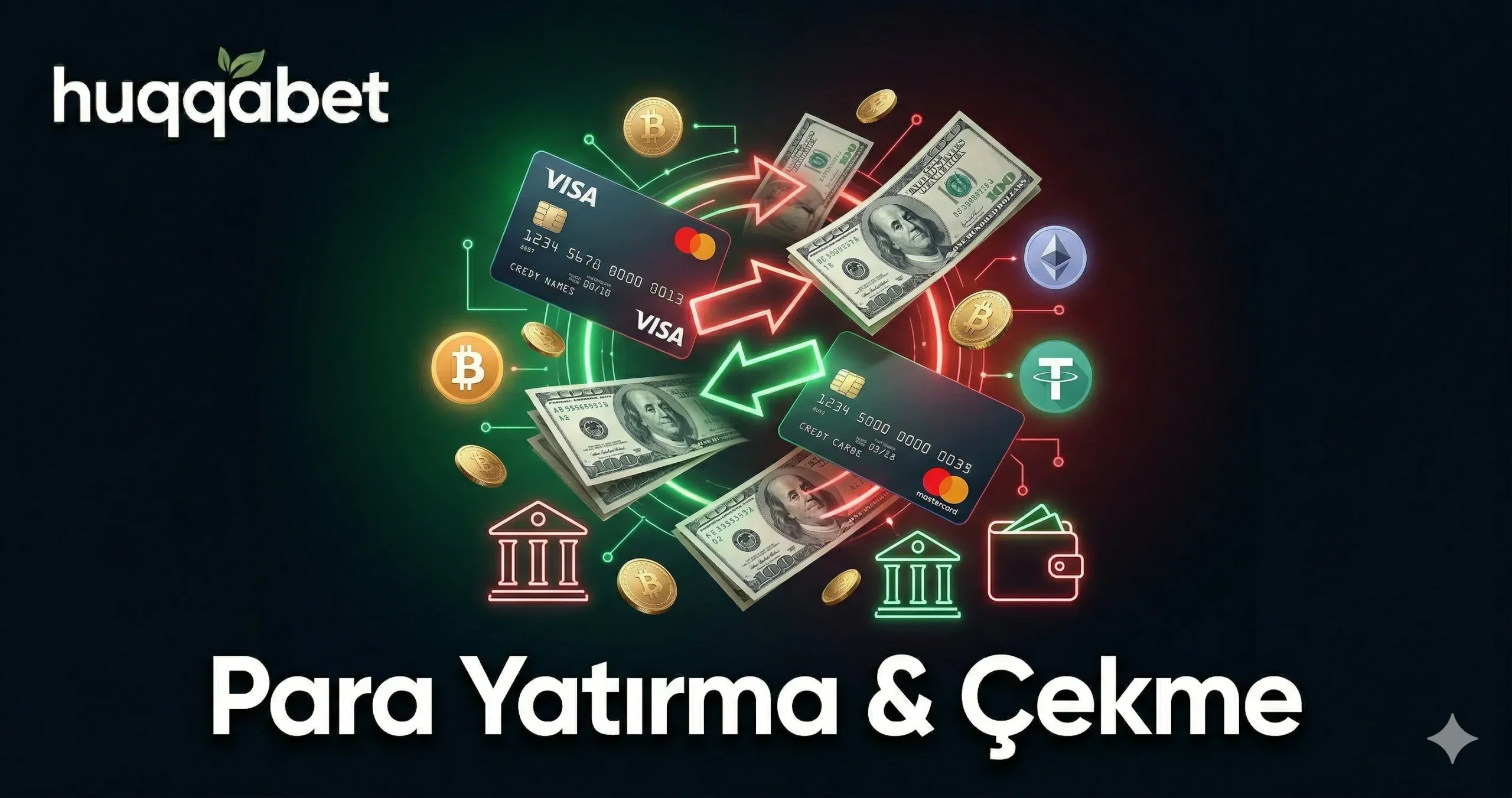 Huqqabet para yatırma çekme yöntemleri banka kripto ödeme